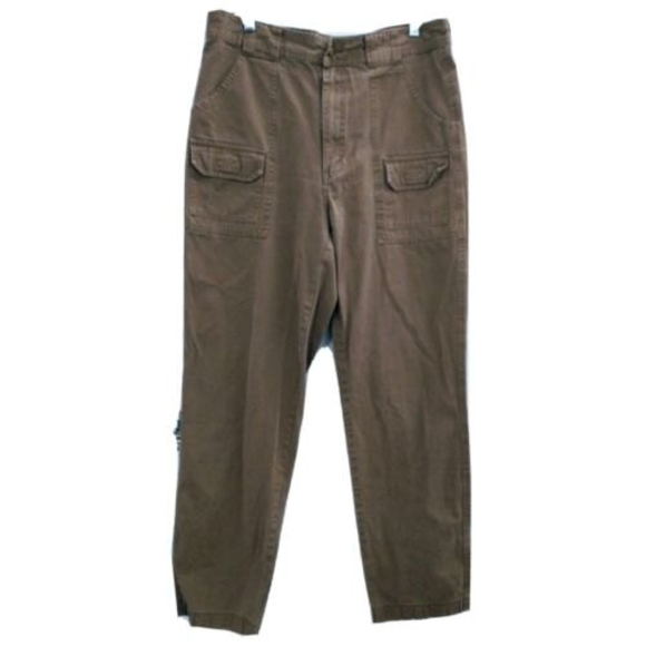 CABELA'S 7 Pocket HIKER Cargo Pants Men's 34 x 34 Khaki Hiking Outdoors Hunting - Picture 1 of 10